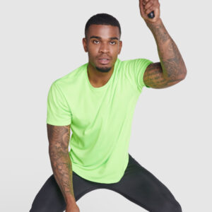 T-SHIRT IMOLA ADULTO 50% poliéster reciclado / 50% poliéster, waffle interlock. 135 g/m².